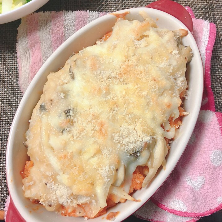 失敗ご飯を救済!チキンライスドリア